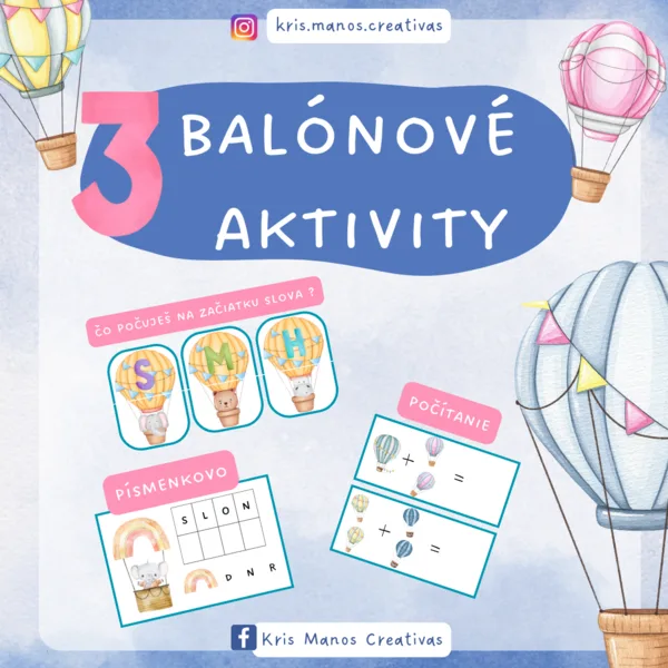 3 balónové aktivity 