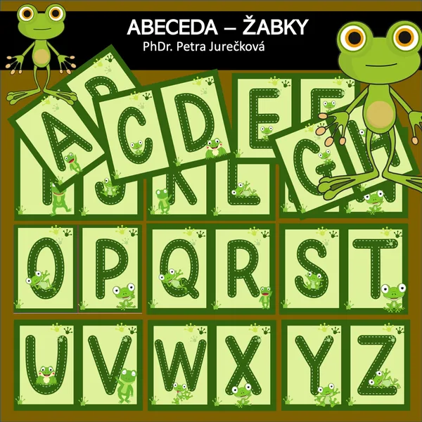 ABECEDA - ŽABKY, ŽABY