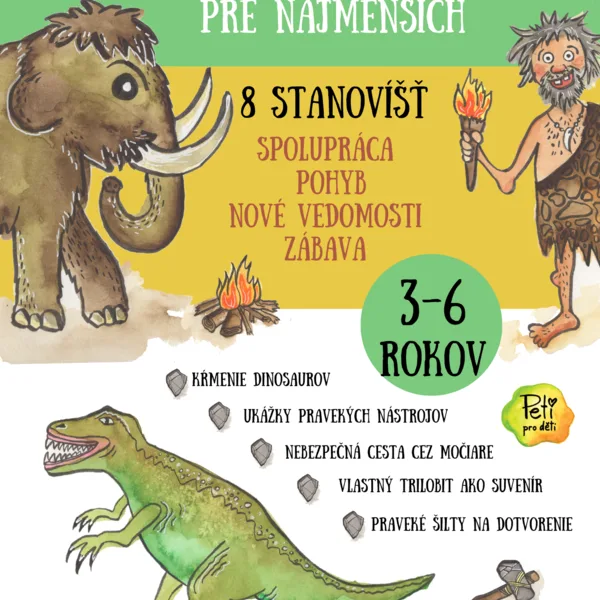 Praveká BOJOVKA pre najmenších