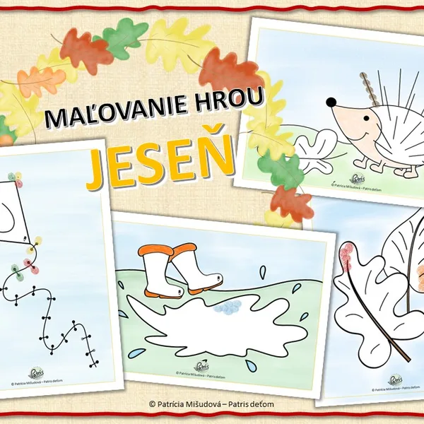 Maľovanie hrou - JESEŇ