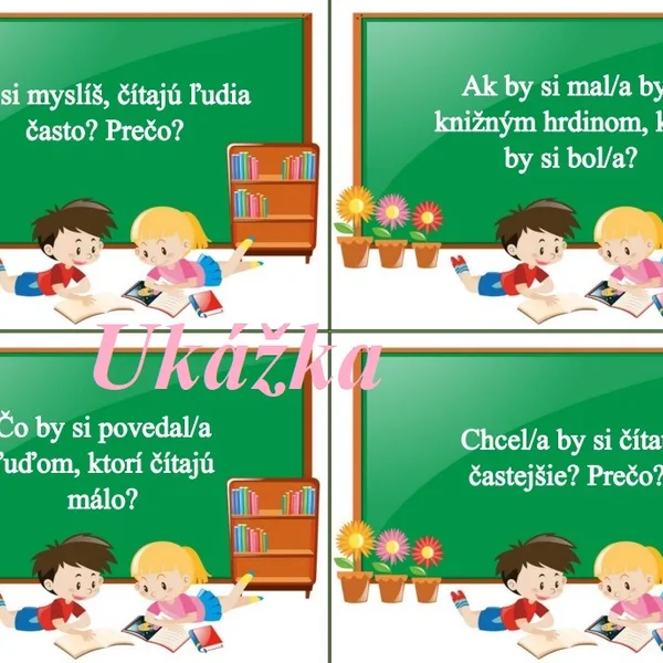Komunikačné kartičky - knihy