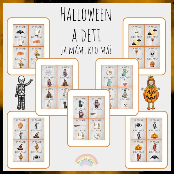 Ja mám, kto má? Halloween a deti