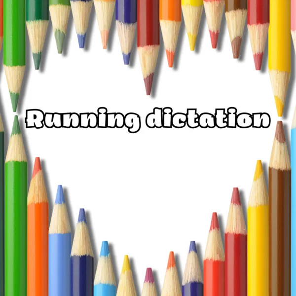 Running dictation