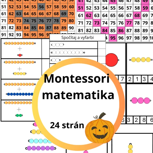 Perlový materiál- matematika