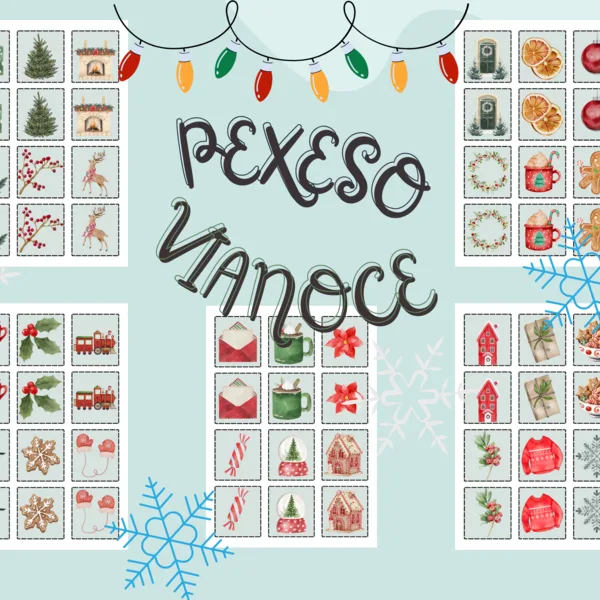 Pexeso Vianoce