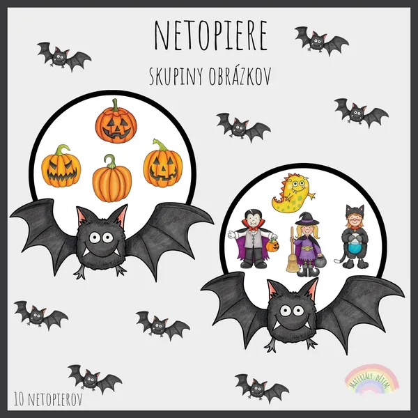 Netopiere, skupiny obrázkov
