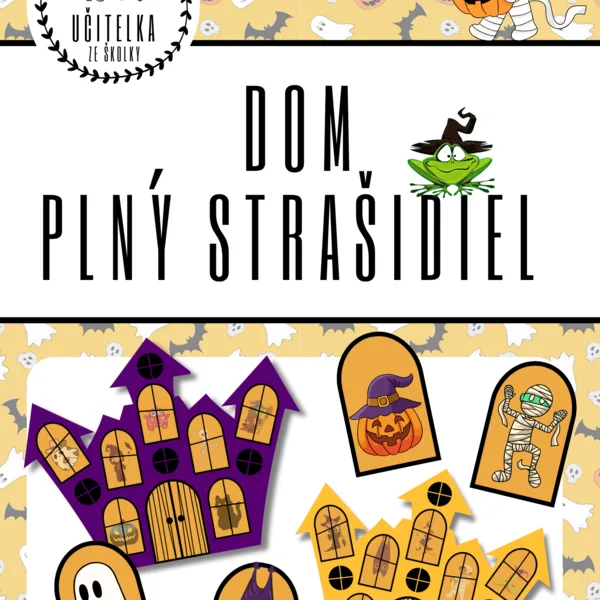 Dom plný strašidiel - bingo