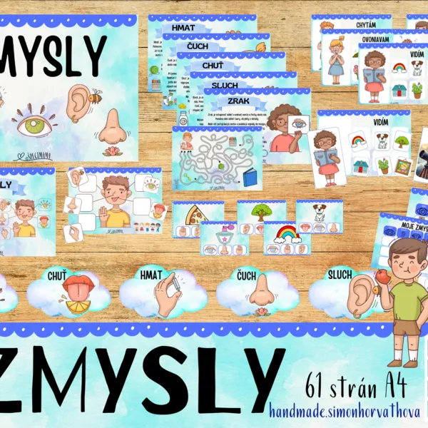 Zmysly, Ľudské telo a jeho zmysly, 5 zmyslov, Aktivity
