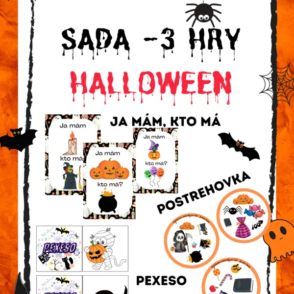 SADA - HALLOWEENSKÉ HRY 