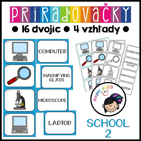 Priraďovačky - SCHOOL 2