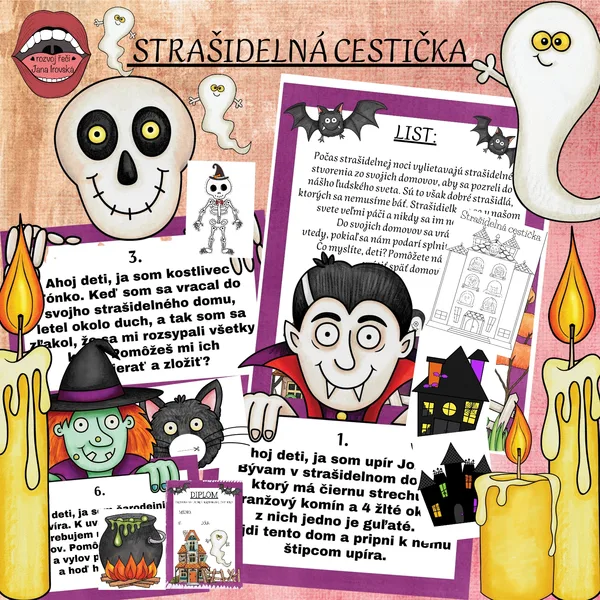 STRAŠIDELNÁ CESTIČKA 
