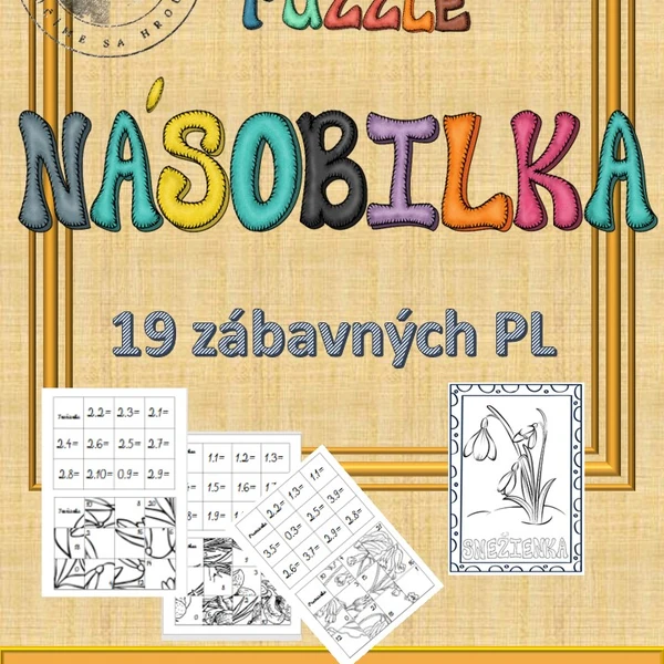 Puzzle- násobenie v obore do 30