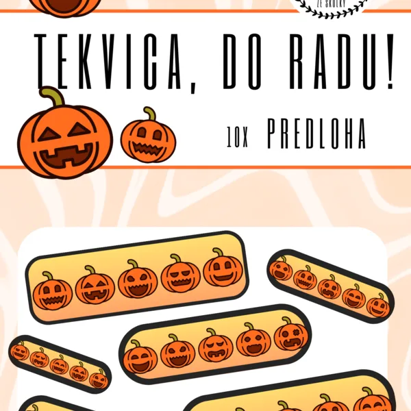 Tekvica, do radu!
