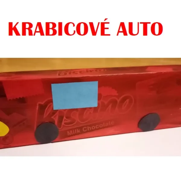Fotopostup výroby - auto z krabičky
