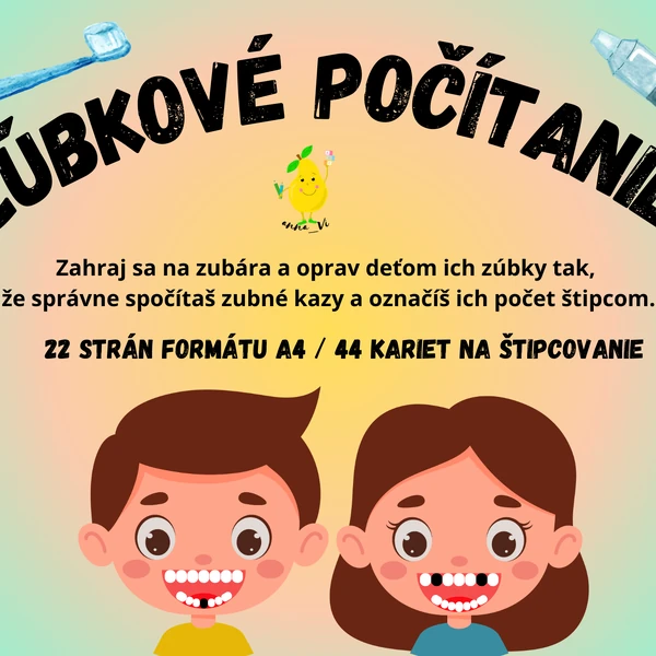 Zúbkové počítanie do 10