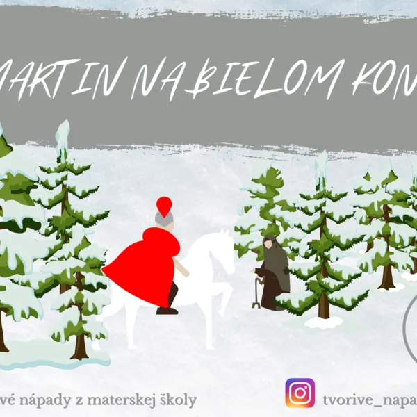 Martin na bielom koni