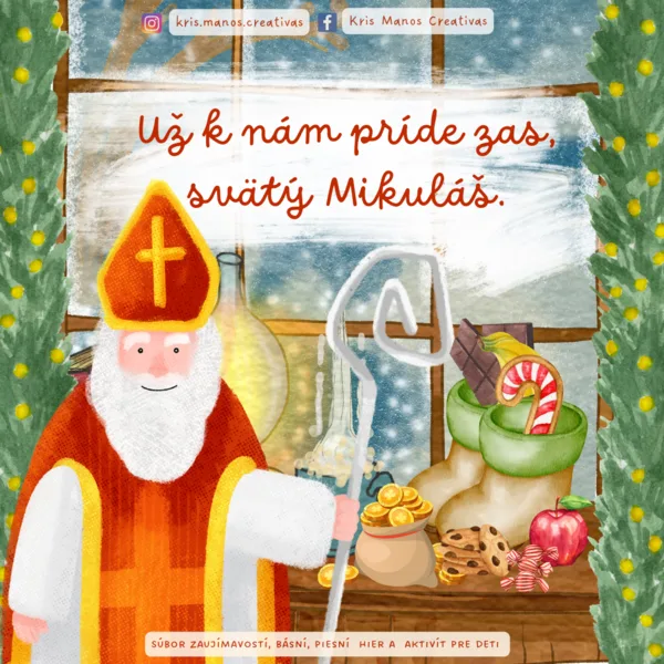 Už k nám príde zas, svätý Mikuláš