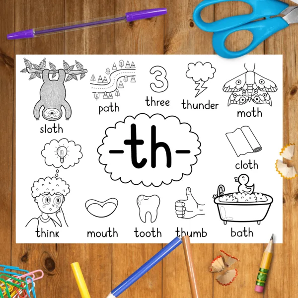  PHONICS (čierno-biele) – zábavná angličtina