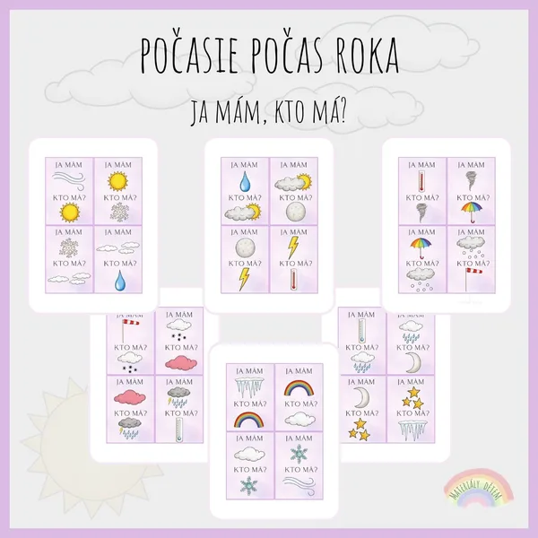 Ja mám, kto má? Počasie počas roka
