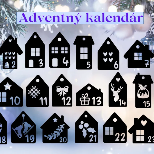 ADVENTNÝ KALENDÁR - ZDARMA