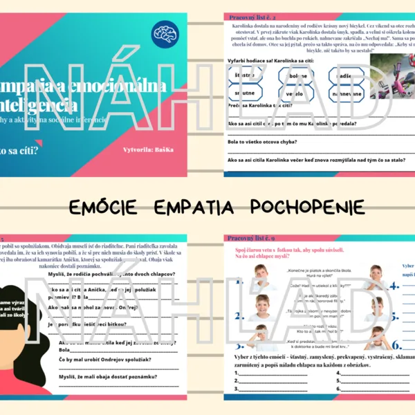 Empatia a emócie - Ako sa cíti?