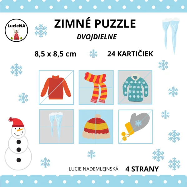 ZIMNÉ PUZZLE