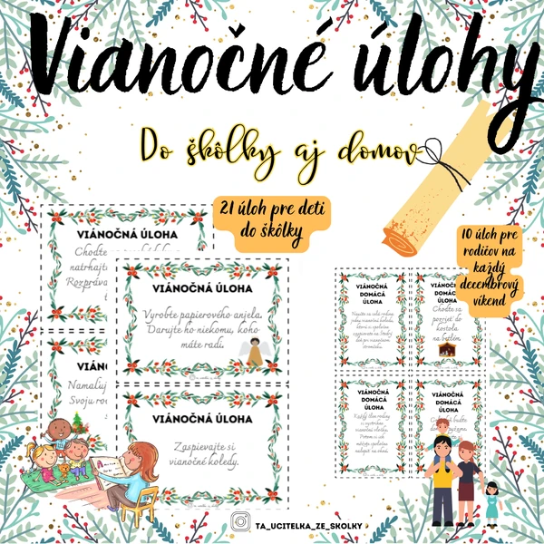 Vianočné adventné úlohy 