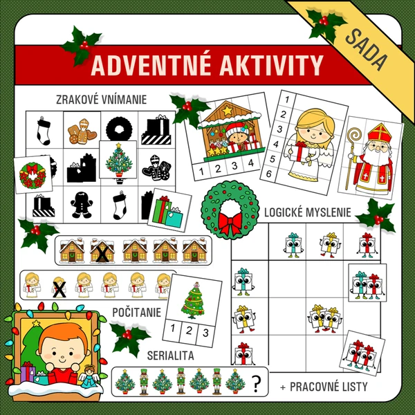 Adventné aktivity - sada