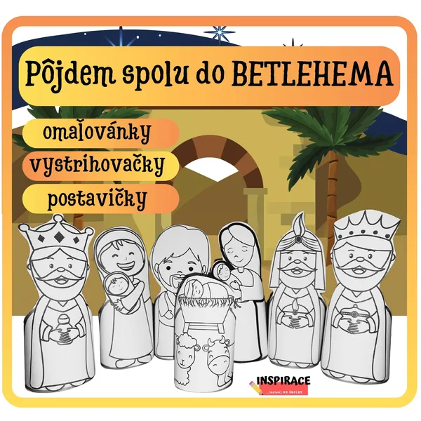 Pôjdem spolu do Betlehema (postavičky)