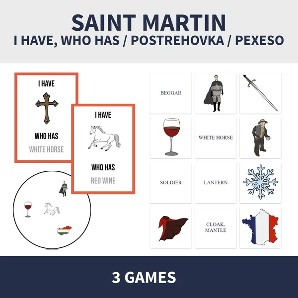 ENG - SAINT MARTIN (3 PACK)