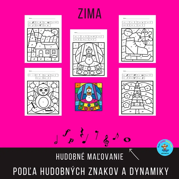 Hudobné maľovanie - zima