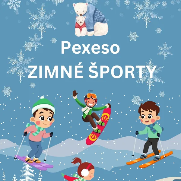Pexeso - zimné športy