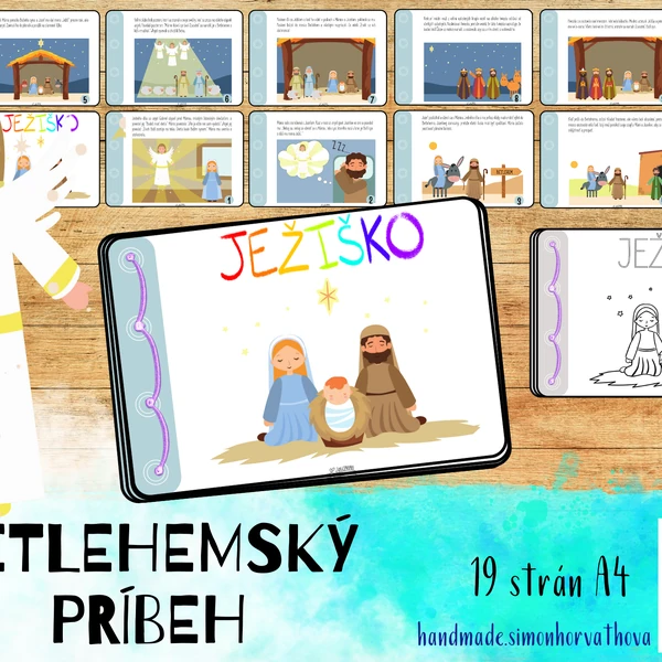 BETLEHEMSKÝ PRÍBEH, Betlehem, narodenie Ježiška, Vianoce, Vianočný pribeh