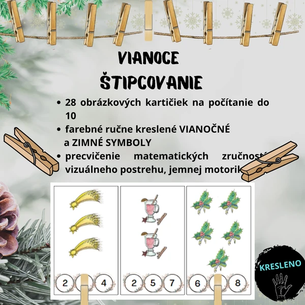 Vianočné štipcovanie