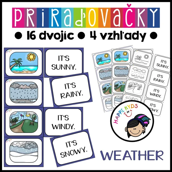 Priraďovačky - WEATHER