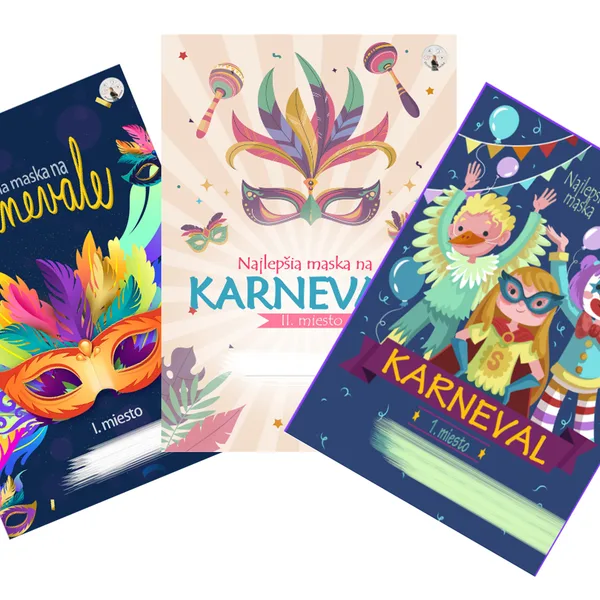 fašiangy/karneval (diplomy)