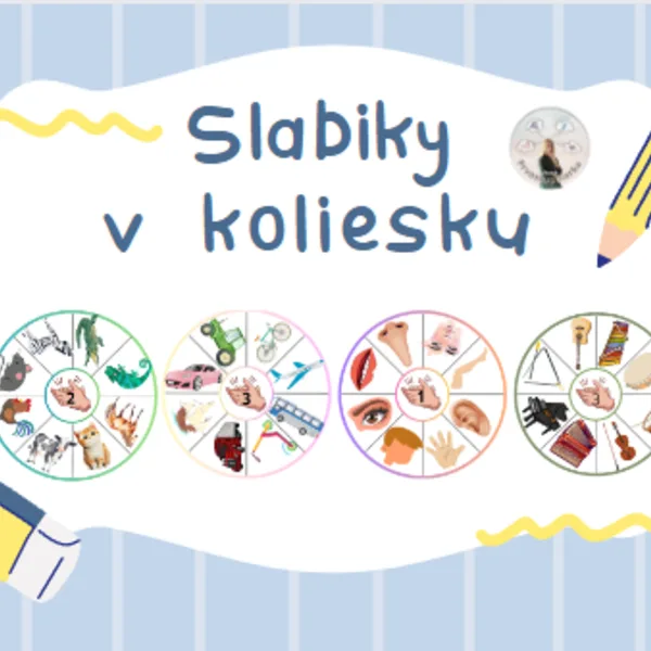 Slabiky v koliesku