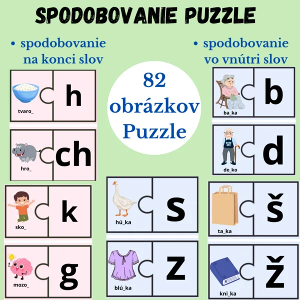 Spodobovanie - puzzle