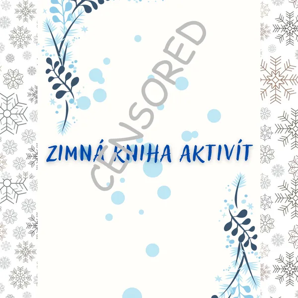 Kniha zimných aktivít