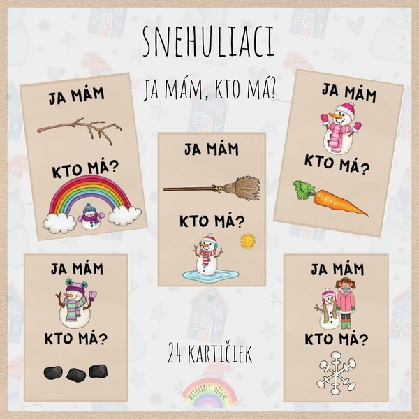 Ja mám, kto má? Snehuliaci