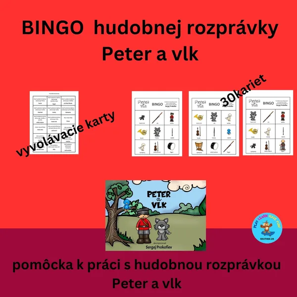  Peter a vlk - BINGO
