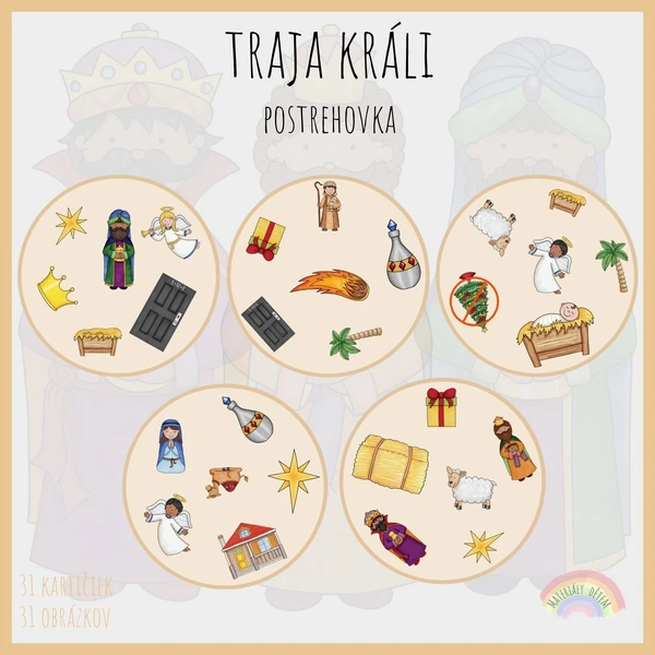 Traja králi, postrehovka