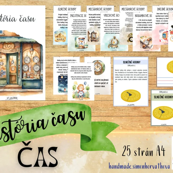 Čas, História času, História hodín, hodiny, Aktivity