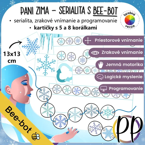 Pani Zima - serialita s Bee-bot