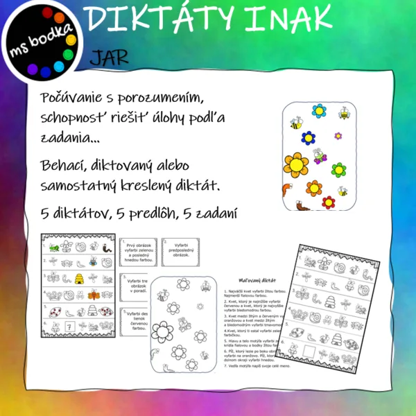 Diktáty inak Jar