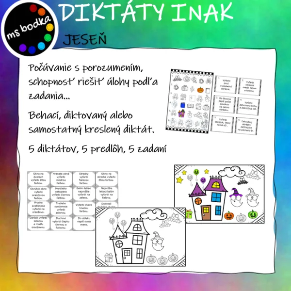Diktáty inak Jeseň
