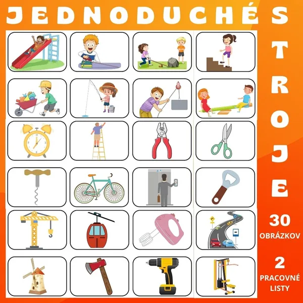 JEDNODUCHÉ STROJE