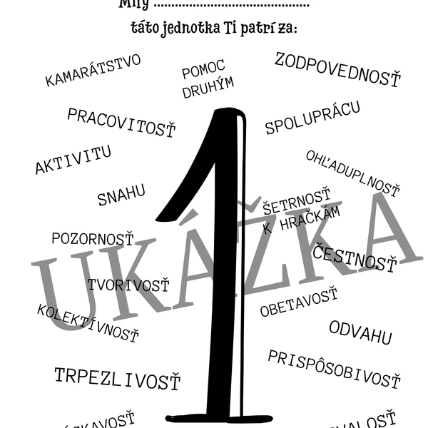ŠKD Netradičné vysvedčenie