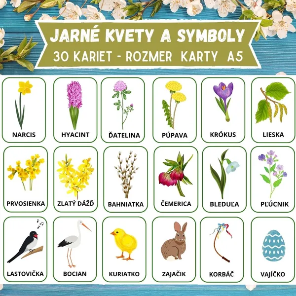 JARNÉ KVETY A SYMBOLY