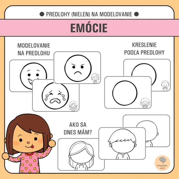 Emócie - šablóny
